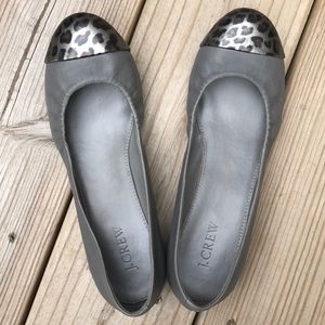 J.Crew grey ballet flats 7
